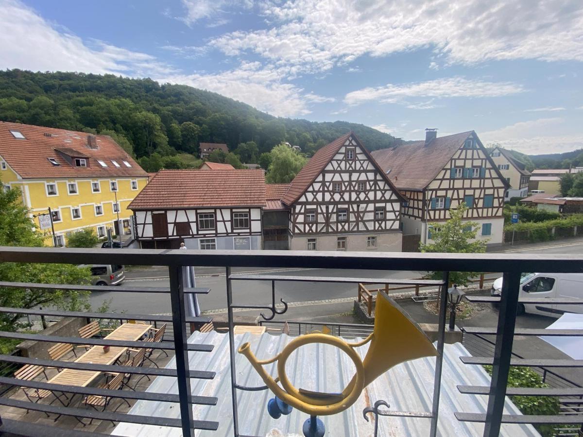 Gasthof Hotel Zur Post Egloffstein Ngoại thất bức ảnh